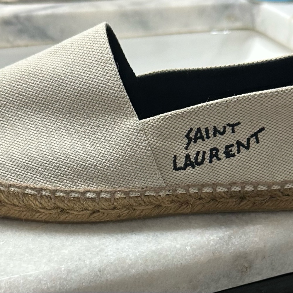 **BRAND NEW Saint Laurent espadrilles